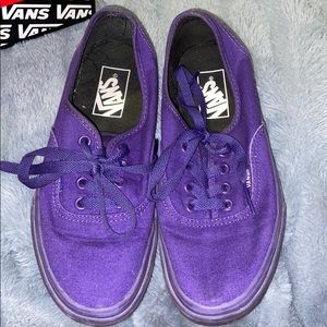 Grape Purple Vans